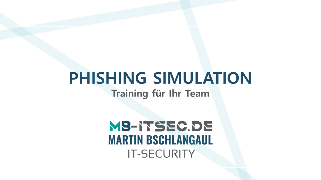 Phishing Simulation